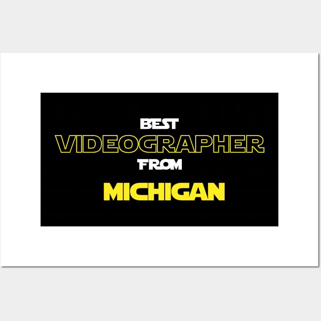 Best Videographer from Michigan Wall Art by RackaFilm